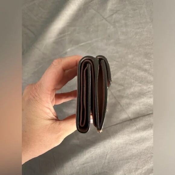 Fendi Women's Blush Studded Tri-Fold Micro-Wallet - Full Inclusion - Picture 5 of 11